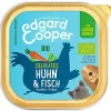 Edgard & Cooper® Edgard & Cooper Nassfutter für Hunde, Delikates Huhn & Fisch, Junior, Bio, 17 x 100 g Discount
