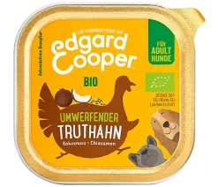 Edgard & Cooper® Nassfutter Hund - Edgard & Cooper Nassfutter für Hunde, Umwerfender Truthahn Adult, Bio, 17 x 100 g
