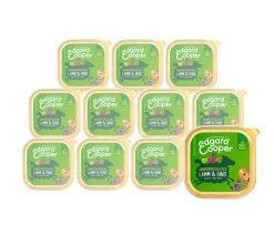 Edgard & Cooper® Nassfutter Hund - Edgard & Cooper Nassfutter für Hunde, Unwiderstehliches Lamm & Rind Adult, 11 x 150 g