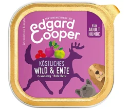Edgard & Cooper® Nassfutter Hund - Edgard & Cooper Nassfutter für Hunde, Köstliches Wild & Ente Adult, 11 x 150 g