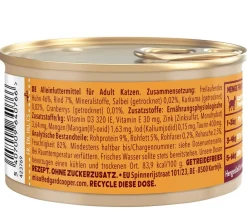 Edgard & Cooper® Nassfutter Katze - Edgard & Cooper Nassfutter für Katzen Freilaufhuhn Stückchen in Soße Adult, 18 x 85 g