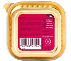 Edgard & Cooper® Edgard & Cooper Nassfutter für Katzen Freilaufhuhn & Freilauftruthahn Paté, Senior, 16 x 85 g Hot