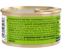 Edgard & Cooper® Nassfutter Katze > Edgard & Cooper Nassfutter für Katzen Lamm & Freilandhuhn Stückchen in Soße Adult, 18 x 85 g