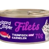 Edgard & Cooper® Edgard & Cooper Nassfutter für Katzen Wildfang-Thunfisch & Garnele Filets, 24 x 70 g Sale