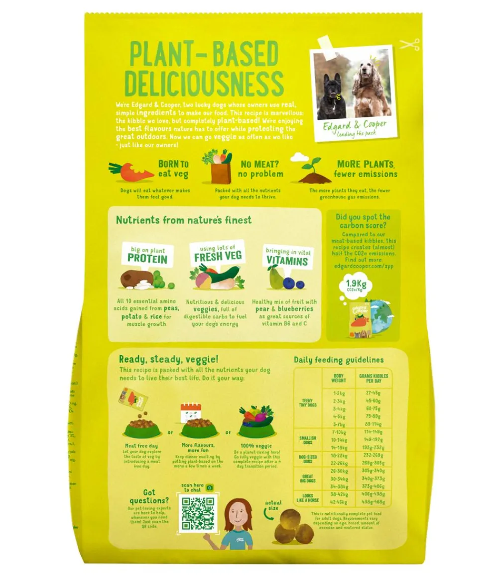 Edgard & Cooper® Edgard & Cooper Trockenfutter für Hunde, Knackige Karotten und Zucchini Adult Discount