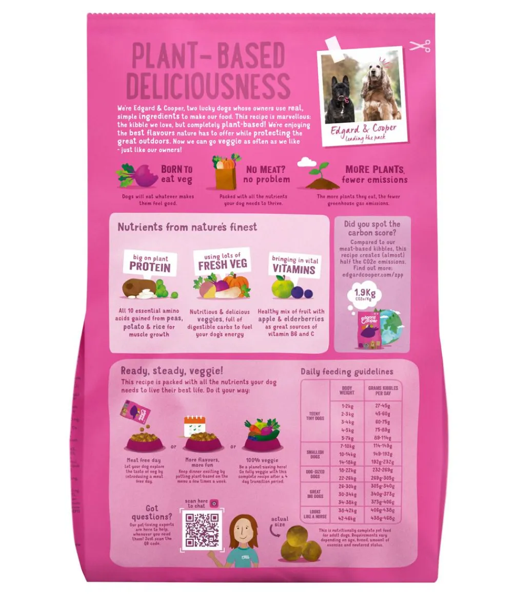 Edgard & Cooper® Trockenfutter Hund > Edgard & Cooper Trockenfutter für Hunde, Knusprige Rote Beete & Kürbis Adult