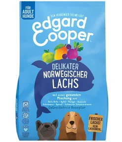 Edgard & Cooper® Trockenfutter Hund - Edgard & Cooper Trockenfutter für Hunde, Delikater Norwegischer Lachs Adult
