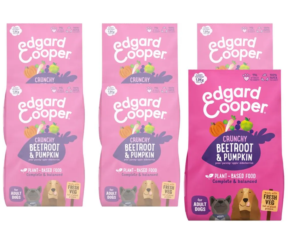 Edgard & Cooper® Trockenfutter Hund - Edgard & Cooper Trockenfutter für Hunde, Knusprige Rote Beete & Kürbis Adult