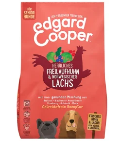 Edgard & Cooper® Edgard & Cooper Trockenfutter für Hunde, Herrliches Freilaufhuhn & Norwegischer Lachs, Senior Online