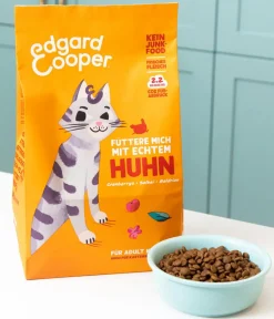 Edgard & Cooper® Trockenfutter Katze > Edgard & Cooper Trockenfutter für Katzen Frisches Freilandhuhn Adult