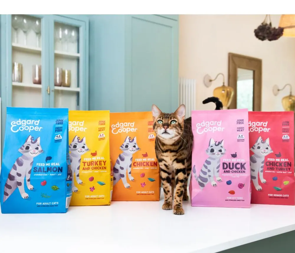Edgard & Cooper® Trockenfutter Katze > Edgard & Cooper Trockenfutter für Katzen Frisches Freilandhuhn Adult