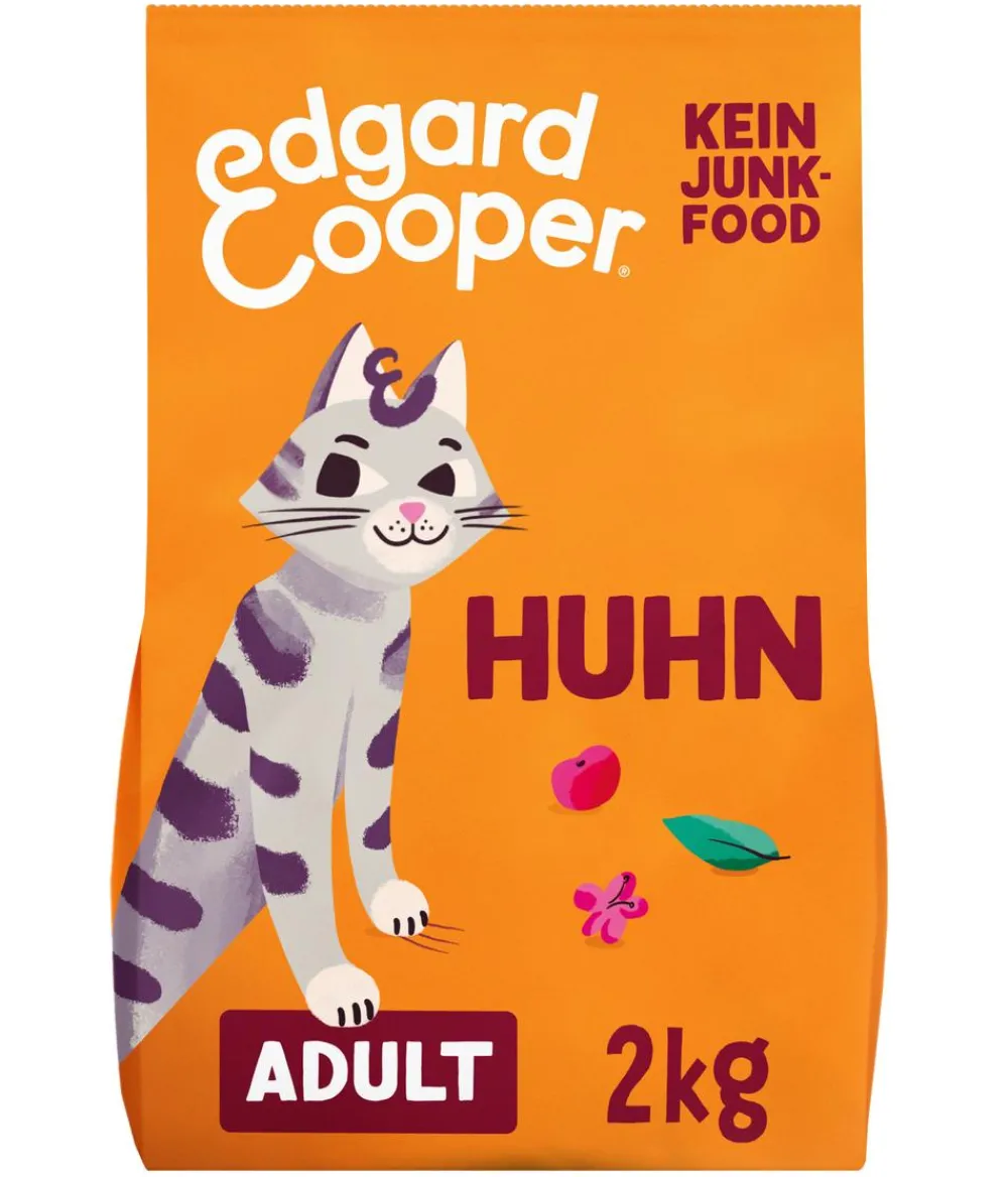 Edgard & Cooper® Trockenfutter Katze > Edgard & Cooper Trockenfutter für Katzen Frisches Freilandhuhn Adult