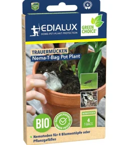 Edialux Schädlingsbekämpfungsmittel > Nema-T-Bag Pot Plant gegen Trauermücken, 4 Stk.