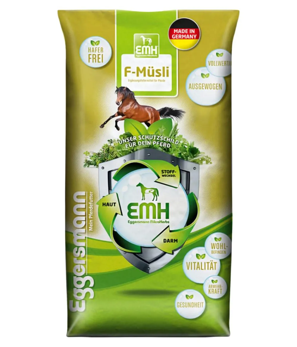 Eggersmann Pferdefutter & Zusatzfutter > Pferdefutter EMH F-Müsli, 25 kg