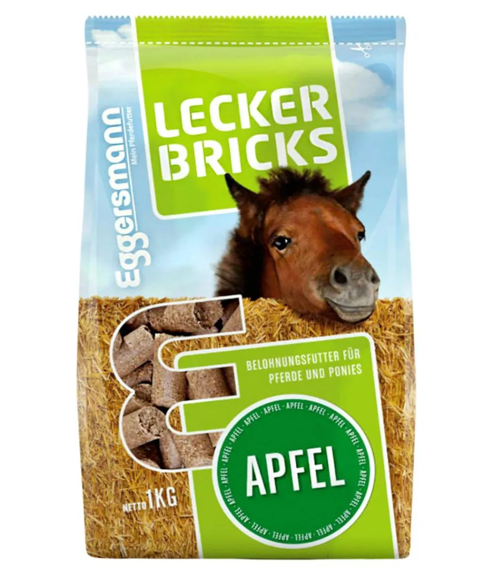Eggersmann Pferdeleckerlies > Pferdeleckerli Lecker Bricks, Apfel, 1 kg