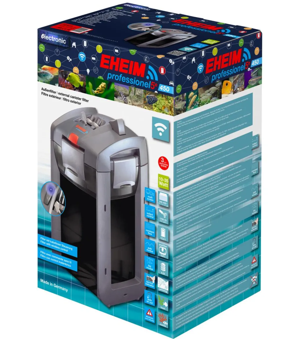 EHEIM Filter > Aquarium Außenfilter professional 5e 450