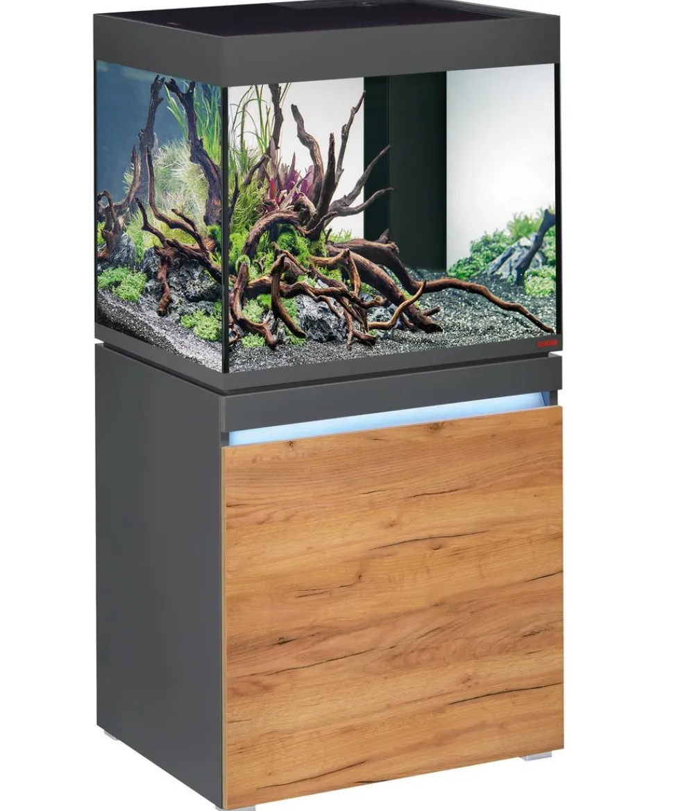 EHEIM Aquarium Komplettsets - Aquarium Kombination Incpiria 430 Grau
