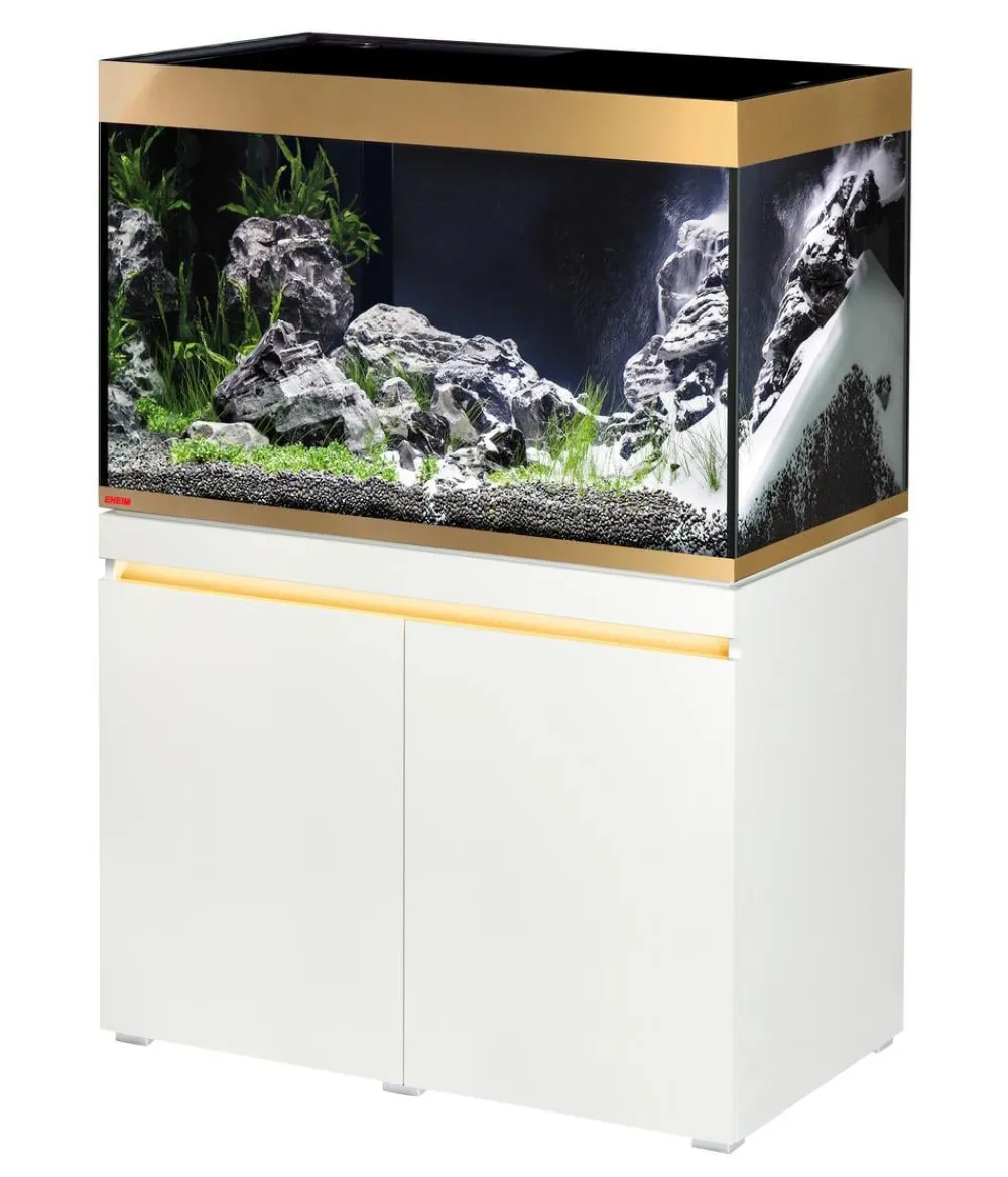EHEIM Aquarium Komplettsets - Aquarium Kombination Incpiria 330 + Gratis LEDcontrol+e Gold