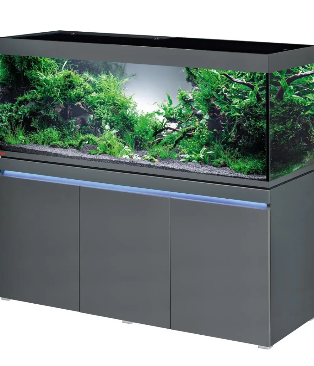 EHEIM Aquarium Komplettsets - Aquarium Kombination Incpiria 530 Dunkelgrau