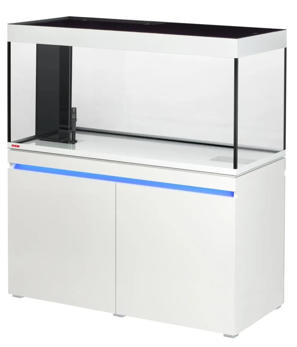 EHEIM Aquarium Komplettsets - Aquarium Kombination incpiria 430 duo, , 430 l, ca. B130/H144/T60 cm Weiß