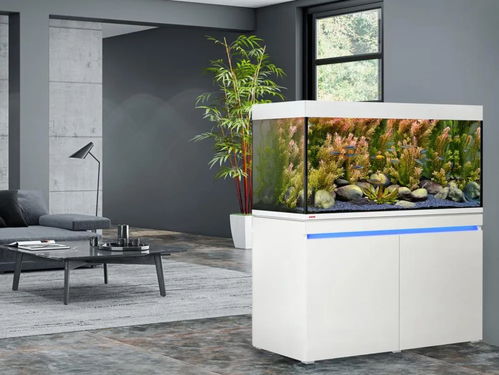 EHEIM Aquarium Komplettsets - Aquarium Kombination incpiria 430 duo, , 430 l, ca. B130/H144/T60 cm Weiß