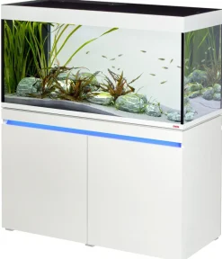EHEIM Aquarium Komplettsets - Aquarium Kombination incpiria 430 duo, , 430 l, ca. B130/H144/T60 cm Weiß