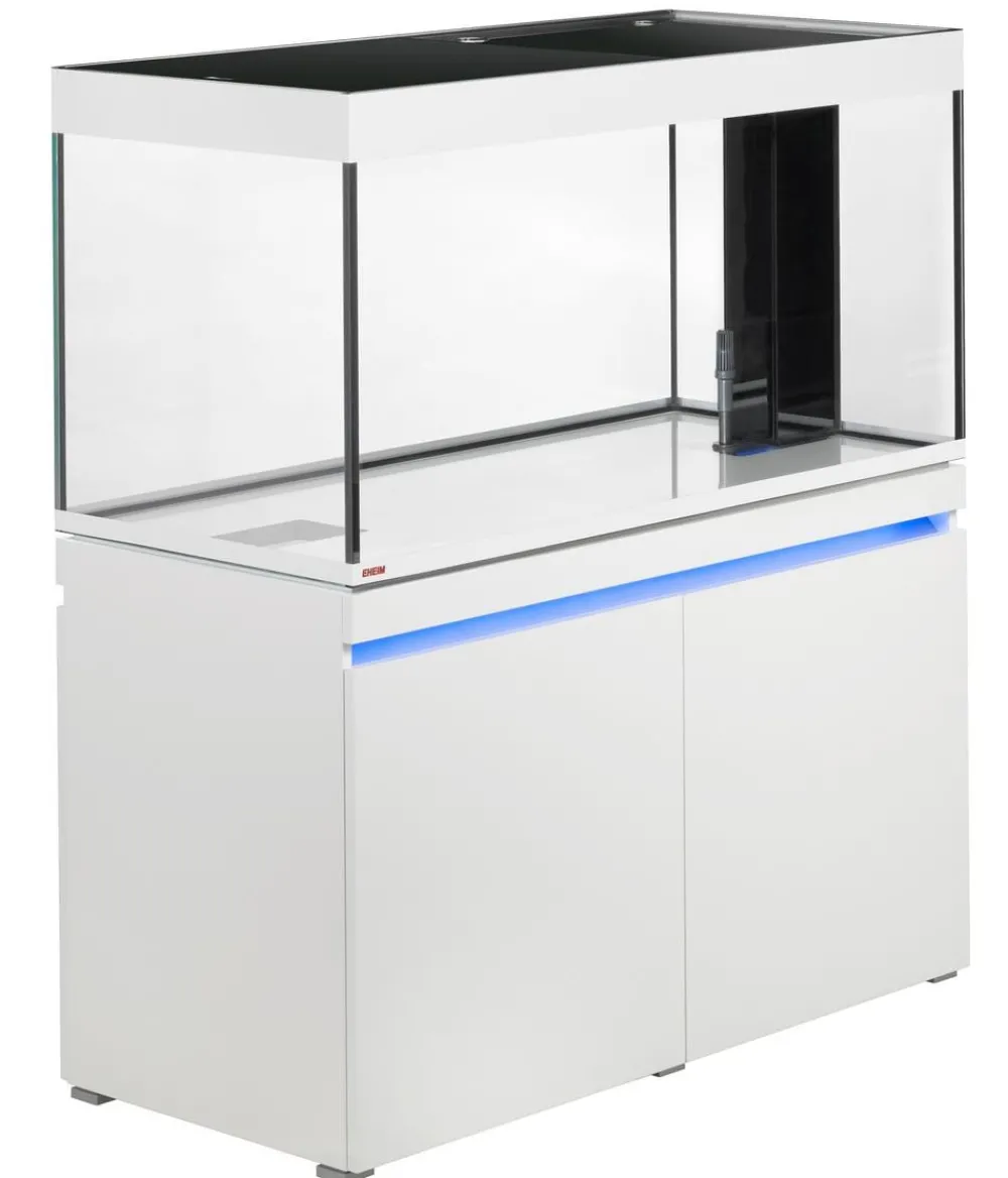 EHEIM Aquarium Komplettsets - Aquarium Kombination incpiria 430 duo, , 430 l, ca. B130/H144/T60 cm Weiß