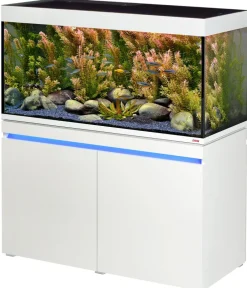 EHEIM Aquarium Komplettsets - Aquarium Kombination incpiria 430 duo, , 430 l, ca. B130/H144/T60 cm Weiß