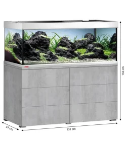 EHEIM Aquarium Komplettsets - Aquarium Kombination proximaTEC 325 Hellgrau