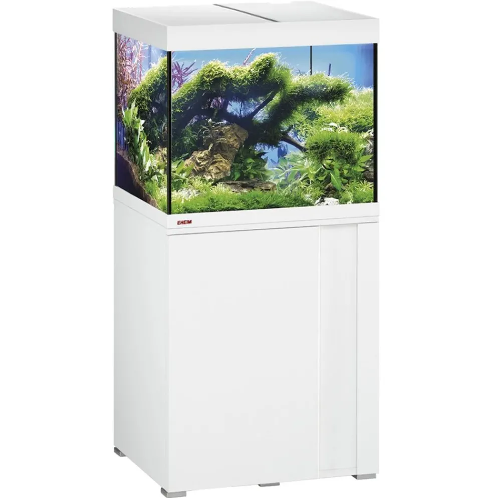 EHEIM Aquarium Kombination VivalineLED 150, ca. B61/H124/T51 cm, 150 l Weiß Online