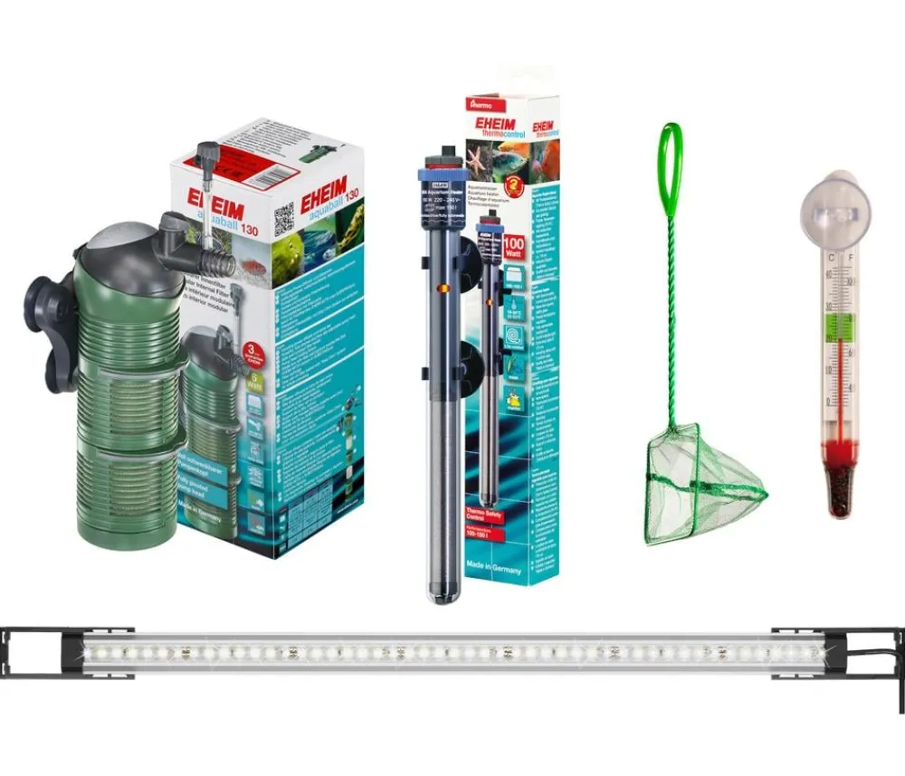 EHEIM Einsteiger Aquarien - Aquarium-Set Aquapro LED 126 Weiß