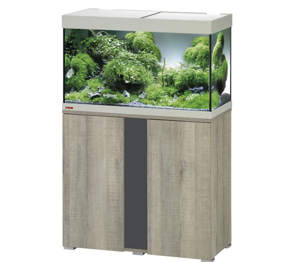 EHEIM Aquarium Vivaline LED, Dekorbrett Dunkelgrau New