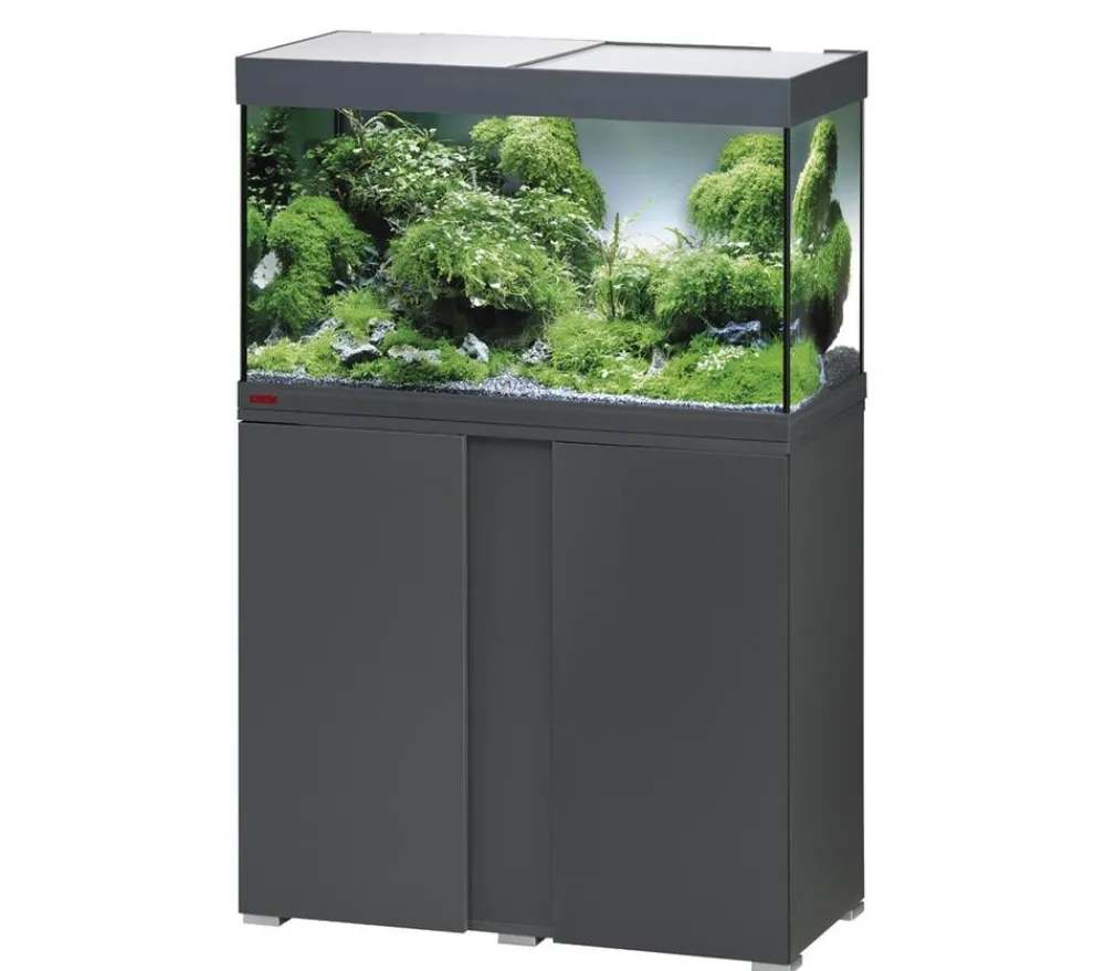 EHEIM Aquarium Vivaline LED, Dekorbrett Dunkelgrau New