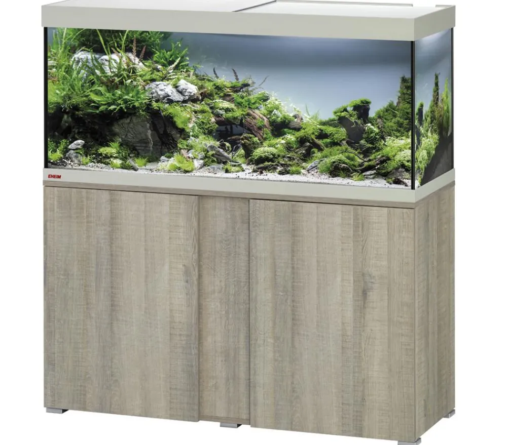 EHEIM Möbel - Aquarium Vivaline LED, Dekorbrett Hellgrau