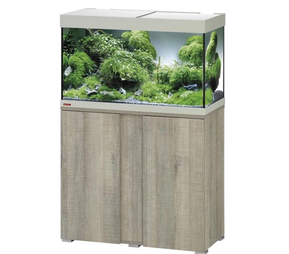 EHEIM Möbel - Aquarium Vivaline LED, Dekorbrett Hellgrau
