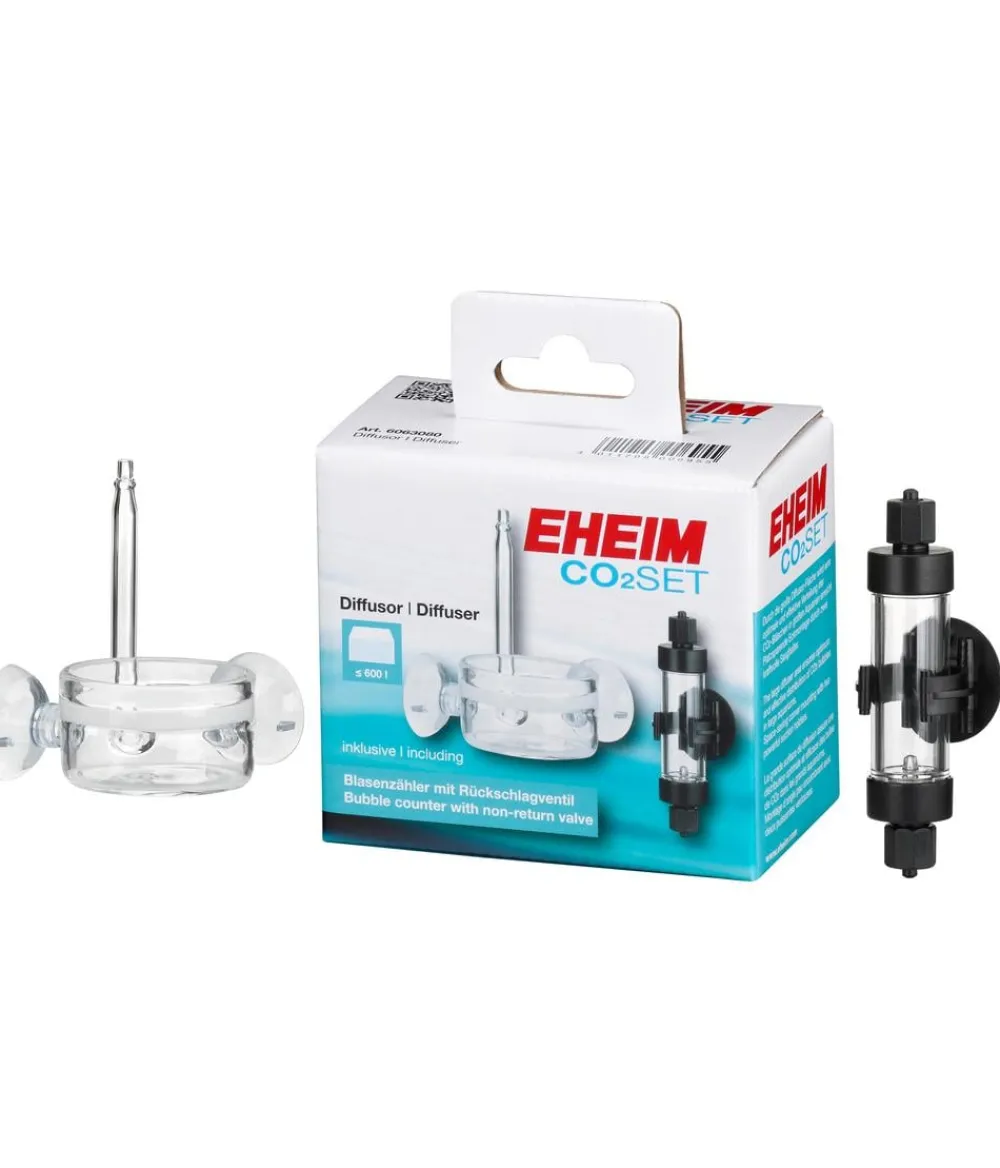 EHEIM Diffusor für CO2 Set 600 l mit Blasenzähler Outlet