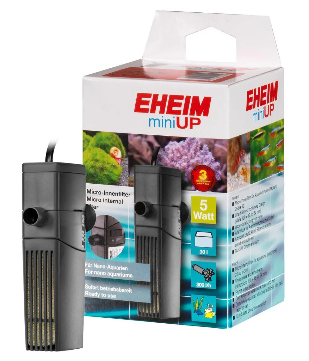 EHEIM Filter > Innenfilter miniUP, ca. B54/H128/T33 mm