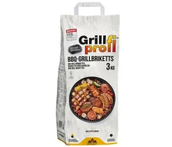 Eifelglut Grillprofi BBQ-Grillbriketts, 3 kg Schwarz Sale
