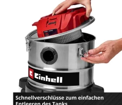 Einhell Akku-Aschesauger TE-AV 18/15 Li C-Solo Sale