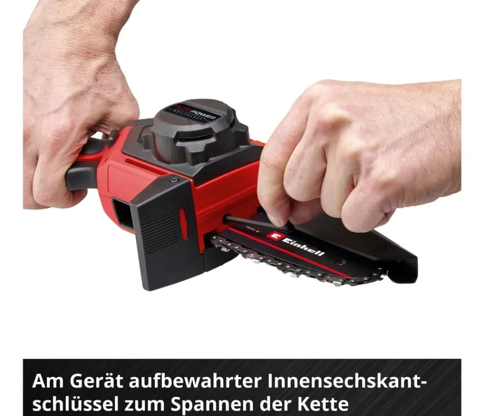 Einhell Akku-Astkettensäge GE-PS 18/15 Li BL-Solo Clearance