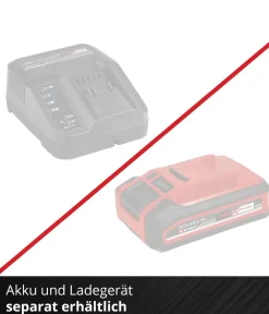 Einhell Gartengeräte - Akku-Fugenreiniger GE-CC 18/110 Li E-Solo