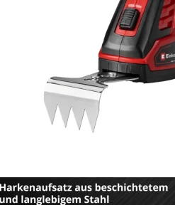 Einhell Gartengeräte - Akku-Gras- und Strauchschere GE-CG 18/100 Li- 3 in 1-Solo