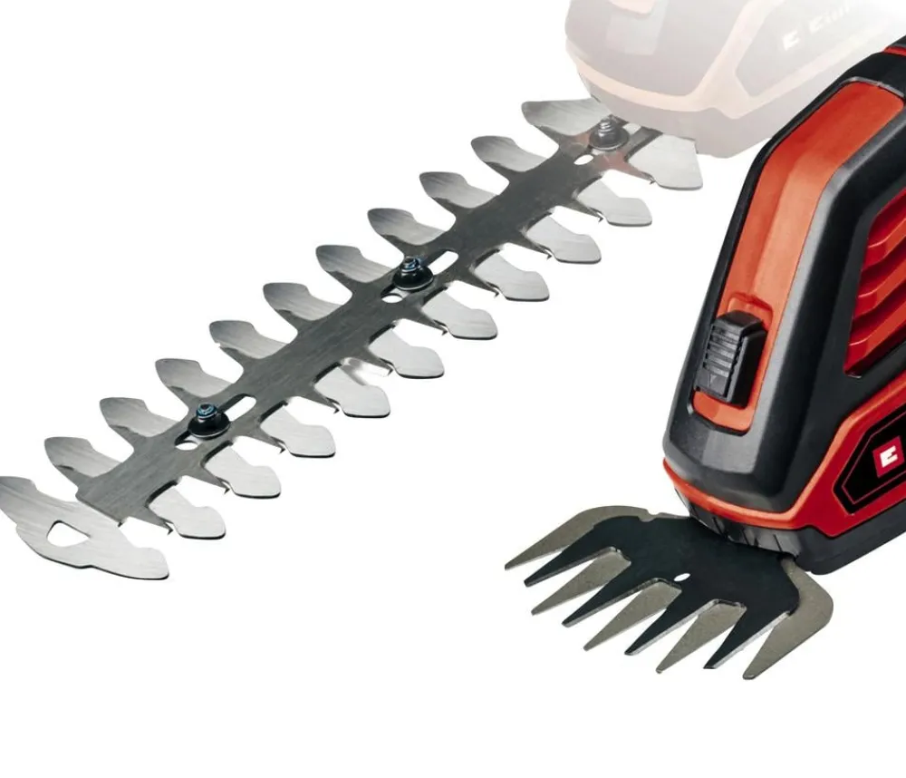 Einhell Gartengeräte - Akku Gras- und Strauchschere GE-CG 18/100 Li-Solo