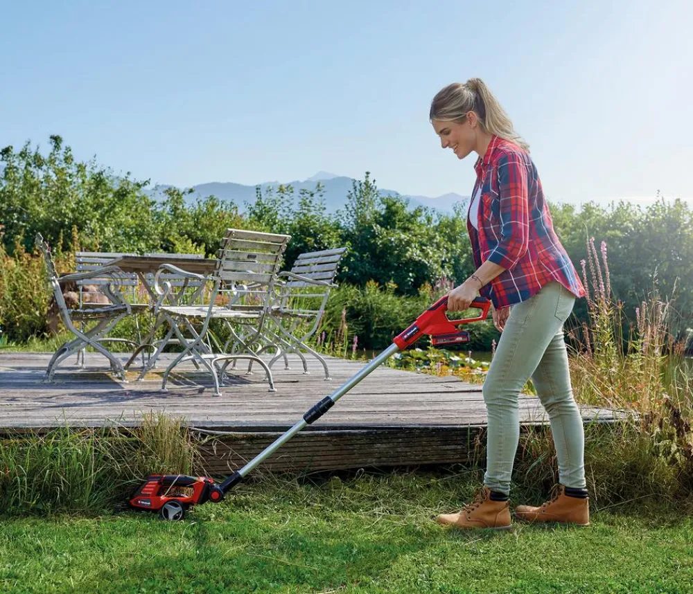 Einhell Akku-Gras- und Strauchschere GE-CG 18/100 Li T-Solo Clearance
