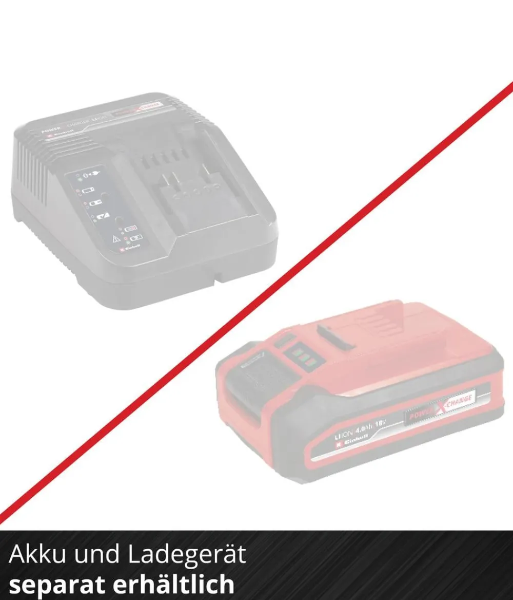 Einhell Akku-Gras- und Strauchschere GE-CG 18/100 Li T-Solo Clearance