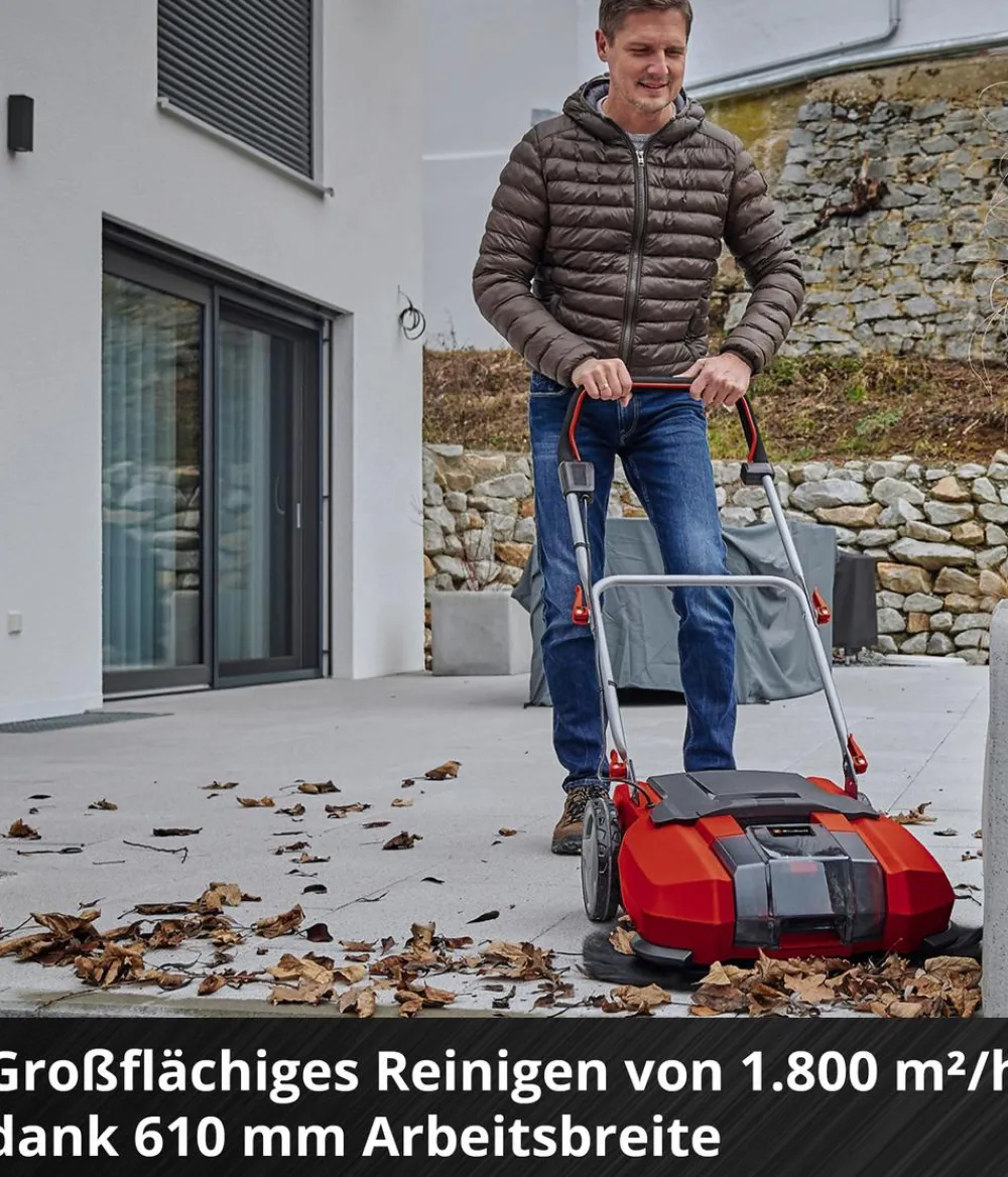 Einhell Akku-Kehrmaschine TE-SW 18/610 Li-Solo Clearance