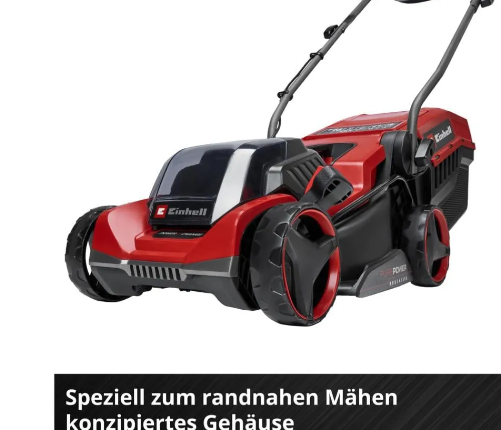 Einhell Gartengeräte > Akku-Rasenmäher GE-CM 18/32 C Li BL, inkl. 4,0 Ah Akku & Schnellladegerät