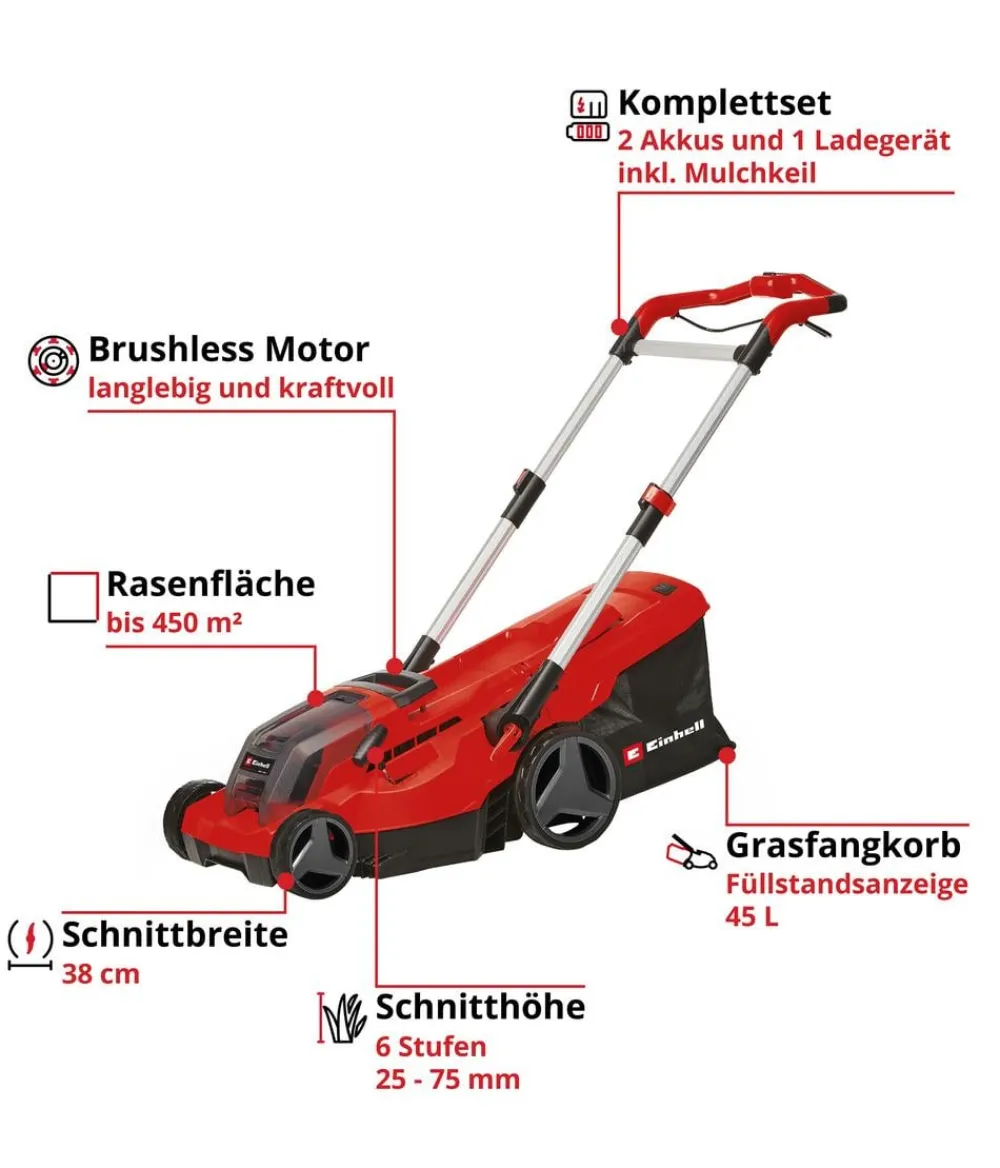 Einhell Akku-Rasenmäher GP-CM 36/450 Discount