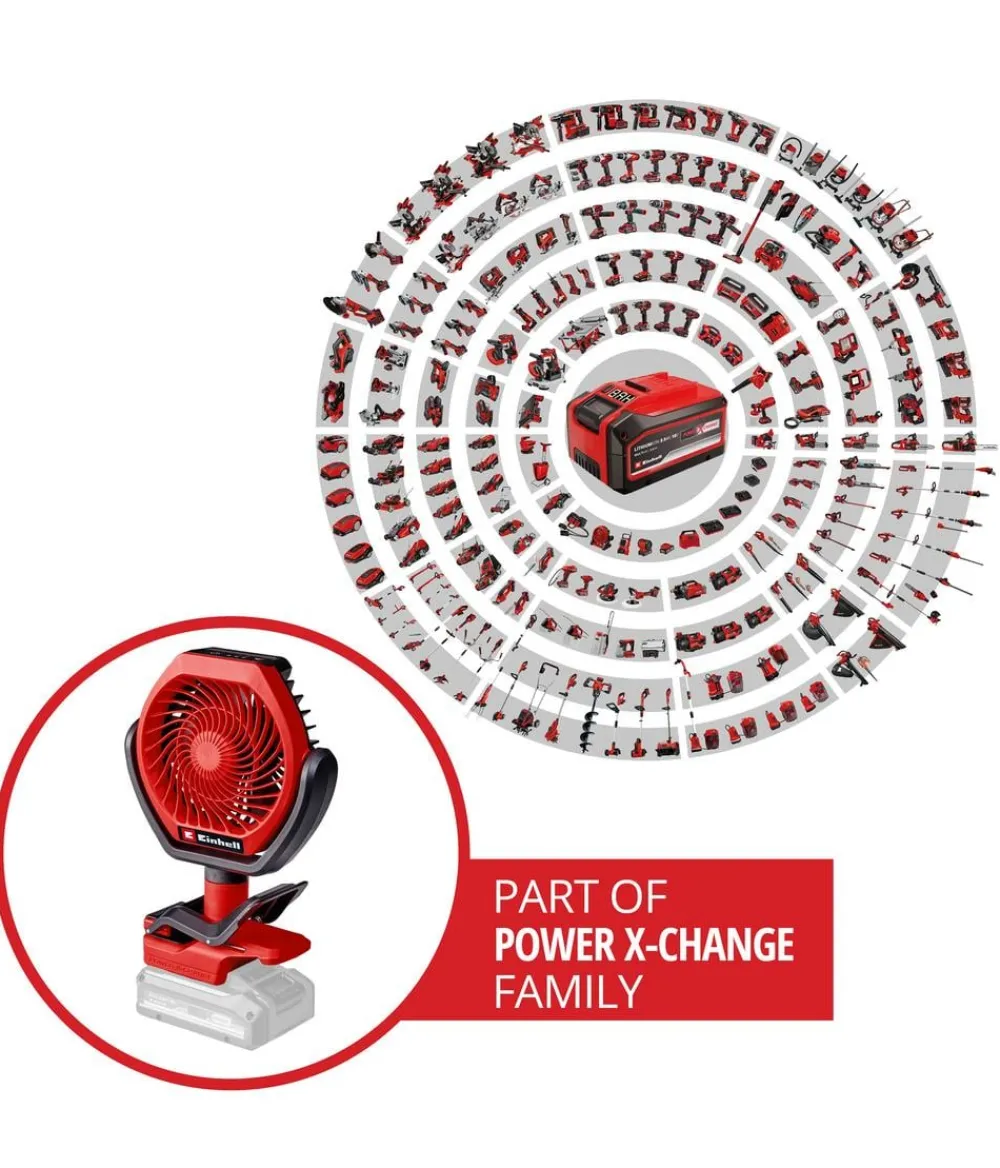 Einhell Gartengeräte > Akku-Ventilator GC-CF 18/110 Li-Solo