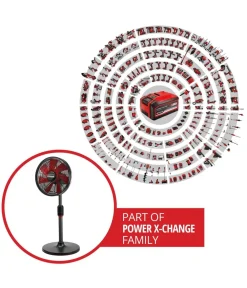 Einhell Gartengeräte > Akku-Ventilator GE-CF 18/320 P Li-Solo